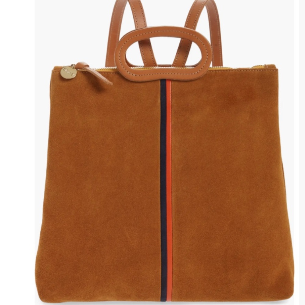Clare V Marcelle Suede Backpack - Picture 3 of 12